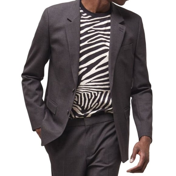 The Kooples Men 100% Fine Wool Suit Jacket Blazer Size EUR 48 USA 39-40 - Picture 7 of 7